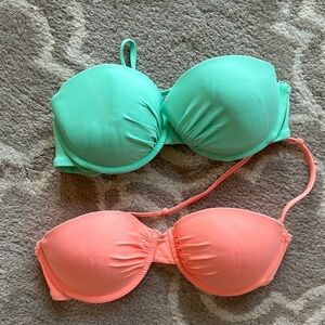 Forever 21 Neon Bikini Tops 2 SET!
